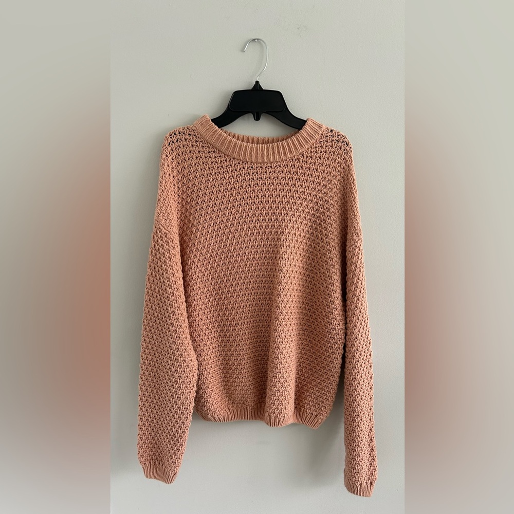 Universal Thread Chunky Crewneck Sweater - Dusty Rose